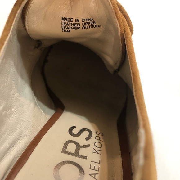 Michael Kors Suede Wedge Shoes - Picture 3 of 7